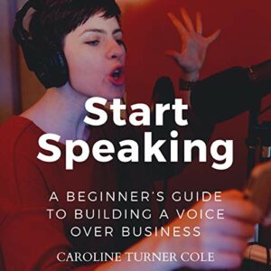 Book cover for 'Start Speaking' by Caroline Turner.