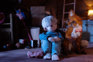 still from short film dragfox